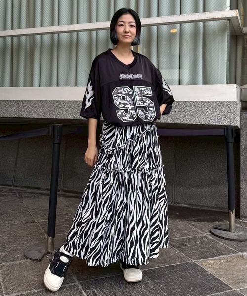 Candy Stripper（キャンディーストリッパー） スカート ANIMAL TIERED