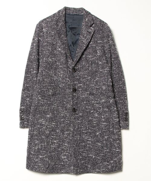 EPOCA UOMO（エポカ ウォモ） チェスターコート 46 ネイビー メンズ