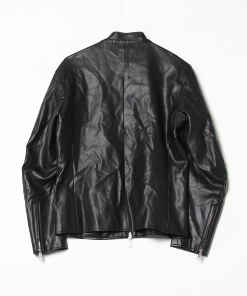 シップス ライダースジャケット SHIPS: ラムレザー シングル ライダース ジャケット｜ SHIPS 公式サイト