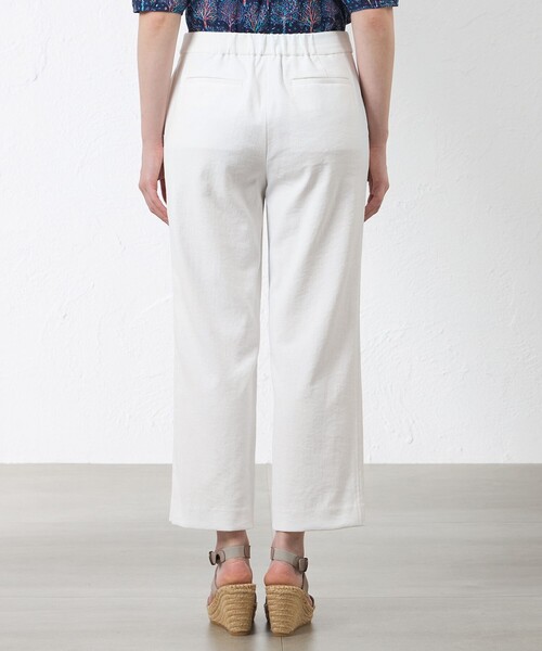 AMACA（アマカ） パンツ ドライオックスセミワイドクロップトパンツ