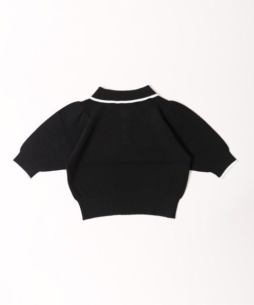 バーバリーブリットパフスリーブポロシャツ2枚セット バーバリーブリットBurberry Brit パフスリーブスキッパーポロシャツ