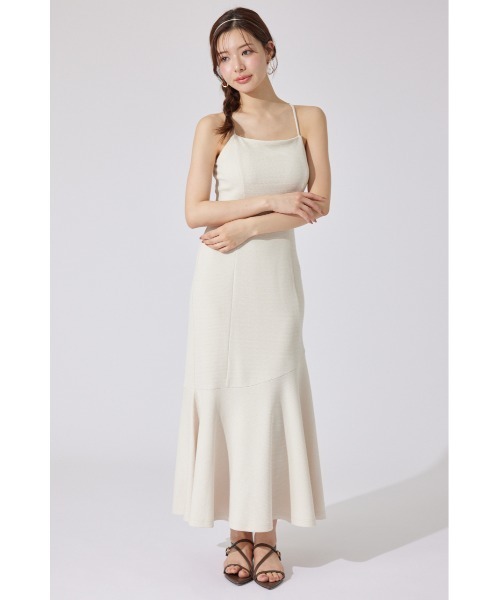 rienda 新品タグ付き　カップ付きマーメイドキャミワンピース rienda ワンピース 「AKB48 千葉恵里さん・水島美結さん着用