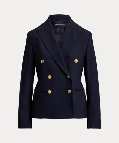 【Ralph Lauren】テーラードジャケット　ボタンダブル 楽天市場】USA製 □ LAUREN ラルフローレン ダブルブレスト 金