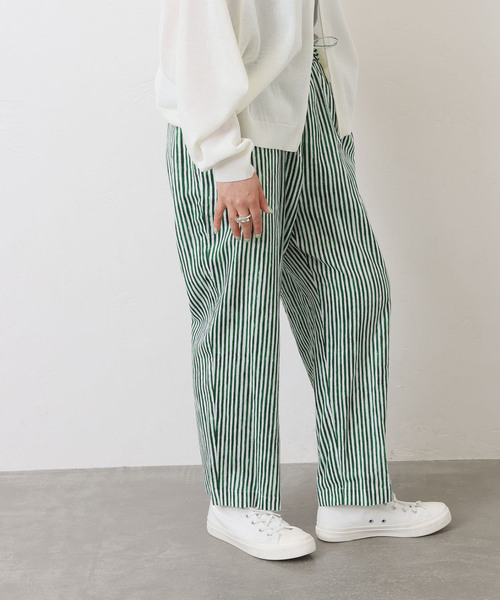JOURNAL STANDARD LUXE パンツ CLストライプ イージーパンツ
