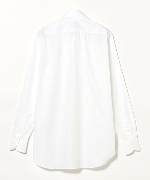 シャツ CARLO RIVA コットン ワイドカラーシャツ メンズの画像
