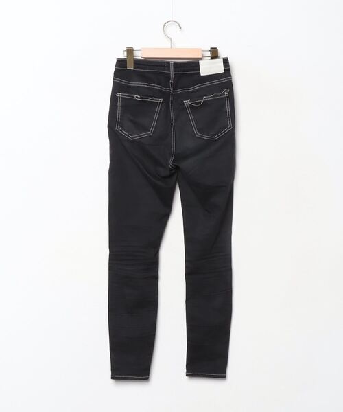 「GYDA」 スキニーデニムパンツ LARGE ブラック レディース