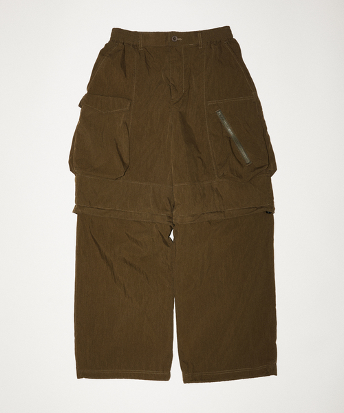 charcoal TOKYO ✱ バギーパンツ OLD PARK × Charcoal TOKYO Special Mods CoatおよびTrack Buggy
