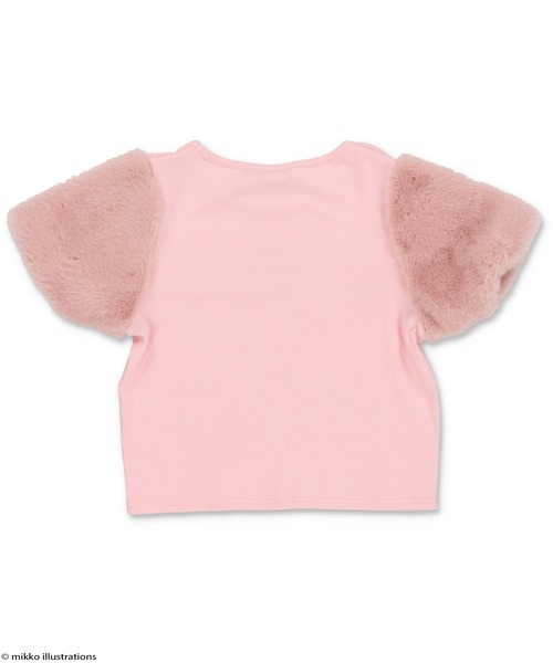 SPINNS tシャツ 「mikko illustrations」ファードッキング