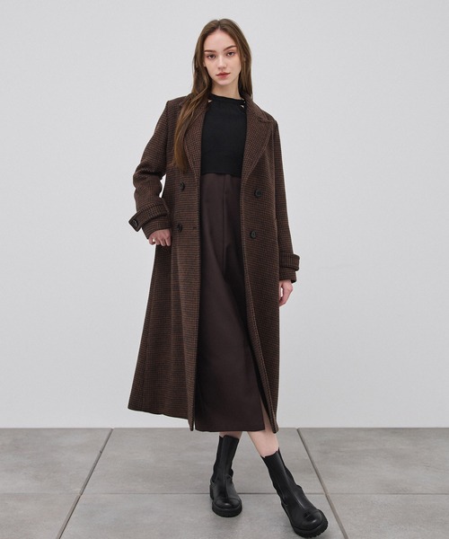 PUBLIC TOKYO チェスターコート ブラウン PUBLIC TOKYO（パブリックトウキョウ） チェスターコート 1 ブラウン