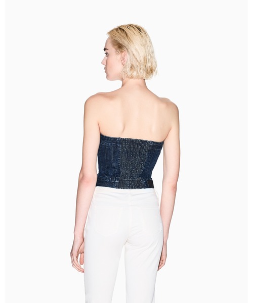 レディースチューブトップ、ベアトップ（サイズ（S/M/L）：～SS(XS