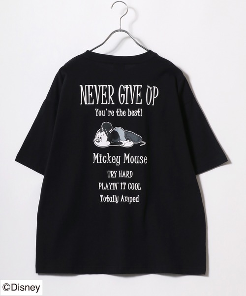 「Disney」 半袖Tシャツ L ブラック系その他3 レディース