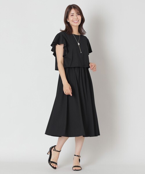 TO BE CHIC（トゥー ビー シック） パーティードレス ワンピース 半袖