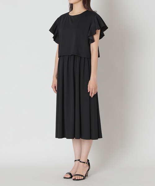 TO BE CHIC（トゥー ビー シック） パーティードレス ワンピース 半袖