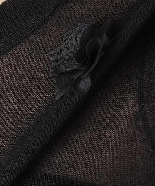 ニット セーター TORRAZZO DONNA別注フラワーモチーフニット レディース La TOTALITE ニット セーター 「洗える」TORRAZZO DONNA