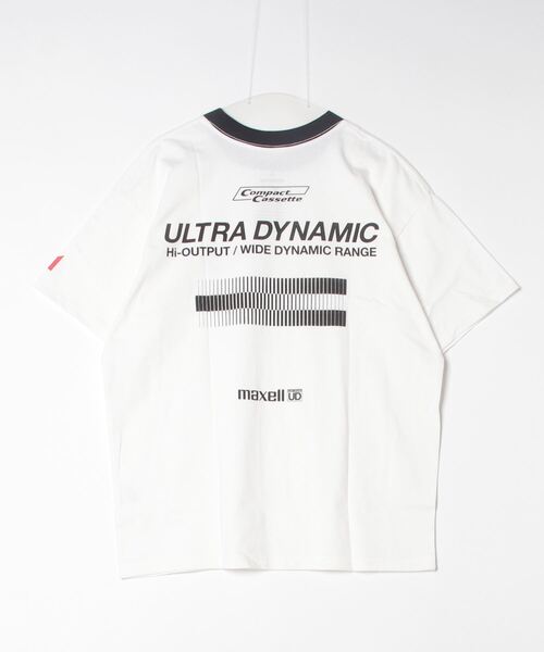 「maxell」 半袖Tシャツ L ナチュラル メンズ