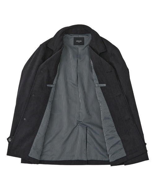 Men‘s Bigi メンズビギ　ヘリンボーン柄ツイードジャケット　グレー　02 Men's Bigi メンズビギ ヘリンボーン柄ツイードジャケット グレー 02