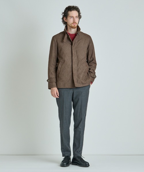 MEN'S BIGI（メンズビギ） ブルゾン アウター ヘリンボーンプリント