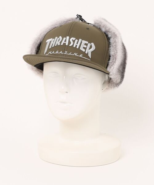 THRASHER（スラッシャー） キャップ 帽子 キャップ フライトキャップ