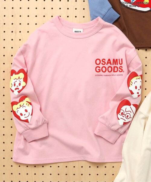 tシャツ 「OSAMU GOODSコラボ」 3色3柄Tシャツ キッズ 子供服 男の子