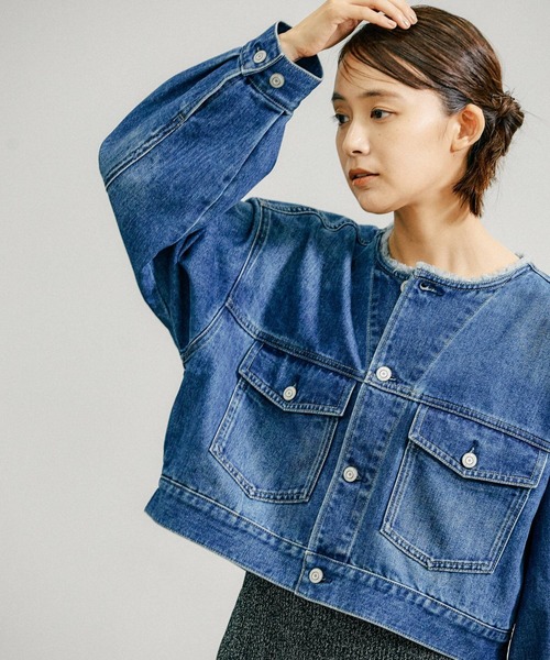 GLOBAL WORK（グローバルワーク） デニムジャケット - ブルー系その他6