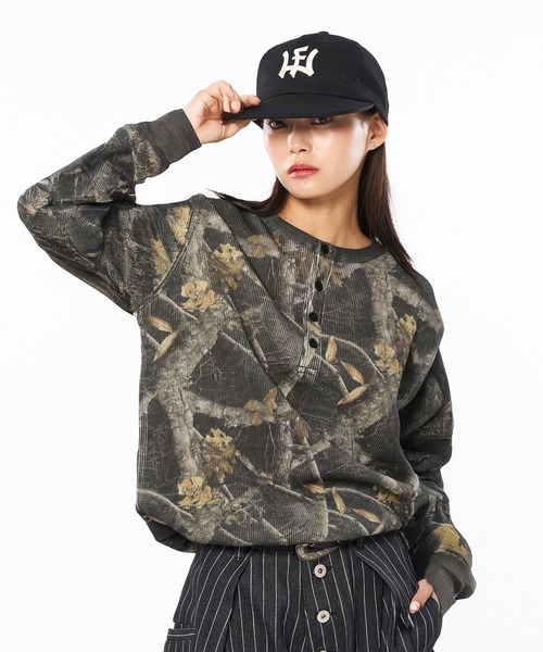 ⭐️さま専用① WISH FOR EVER tシャツ ASSORT DRAW CODE HENRY NECK THERMAL