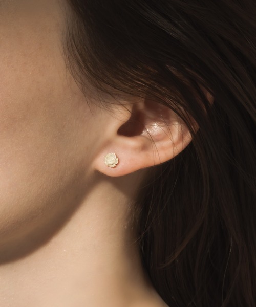 muku ピアス PIERCE/WHITE ROSE レディース : ZOZOTOWN Yahoo!店