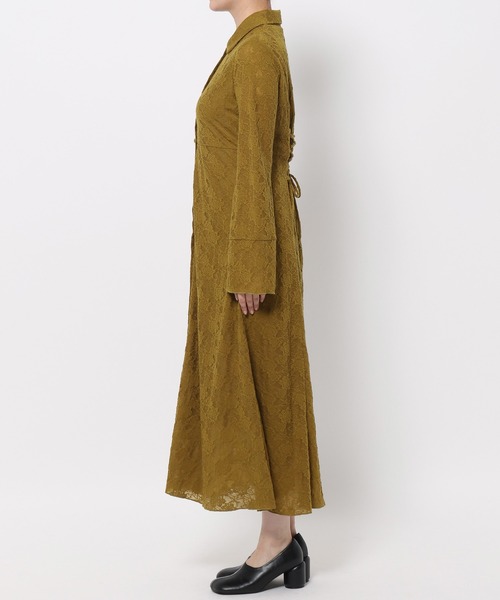 mysty woman（ミスティウーマン） ワンピース フラワージャガード