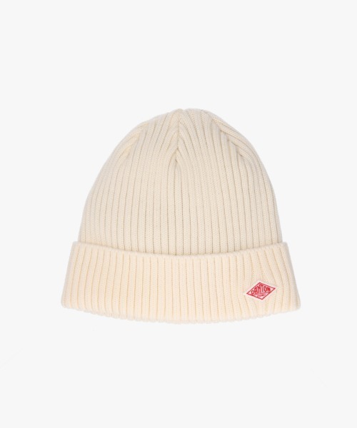 Danton（ダントン） ニットキャップ FREE アイボリー メンズ