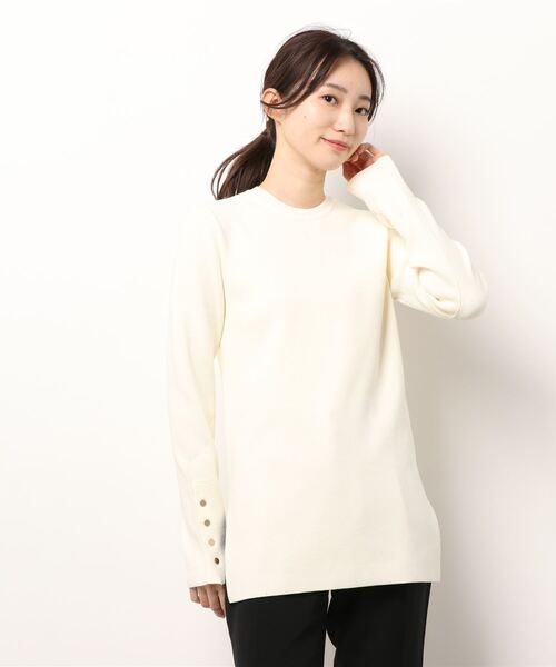 「martinique」 長袖ニット FREE ホワイト レディース_画像7