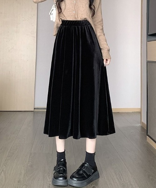 cammie スカート ベロアフレアスカート : ZOZOTOWN Yahoo!店 - 通販
