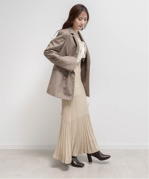 RANDA（ランダ） ワンピース マルチウェイリボンビスチェセットニット