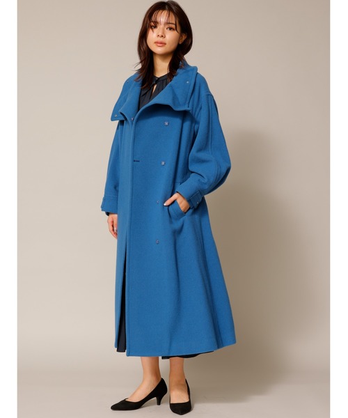 m_nashi37　コート38 TONAL（トーナル） コート 38 ブルー レディース : ZOZOTOWN Yahoo!店