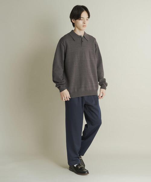 SENSE OF PLACE by URBAN RESEARCH パンツ ウールライクダブルタック