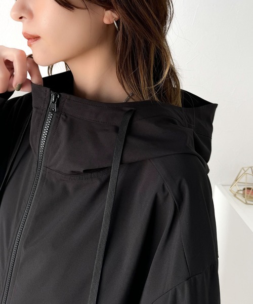 「Java」 ジップアップブルゾン LARGE ベージュ レディース_画像8