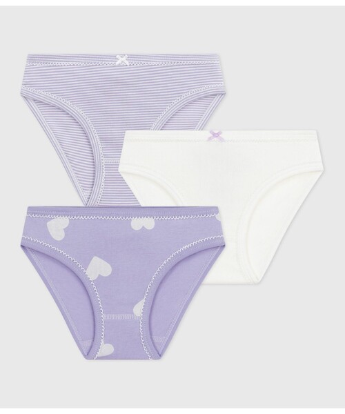 PETIT BATEAU（プチバトー） ショーツ ジュニアショーツ ショーツ3枚 