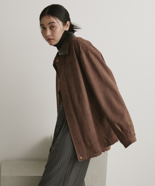 Aunt Marie's（アントマリーズ） ステンカラーコート コート レザー