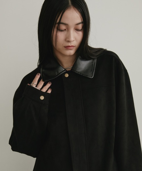 Aunt Marie's（アントマリーズ） ステンカラーコート コート レザー