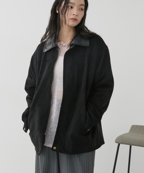 Aunt Marie's（アントマリーズ） ステンカラーコート コート レザー