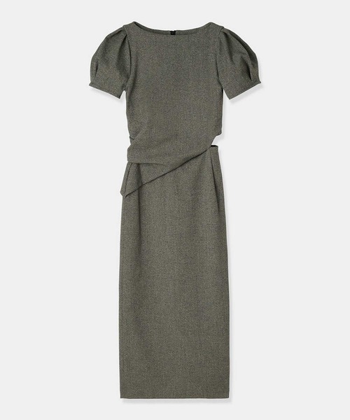louren ワンピース 「louren/ローレン」waist drape onepiece