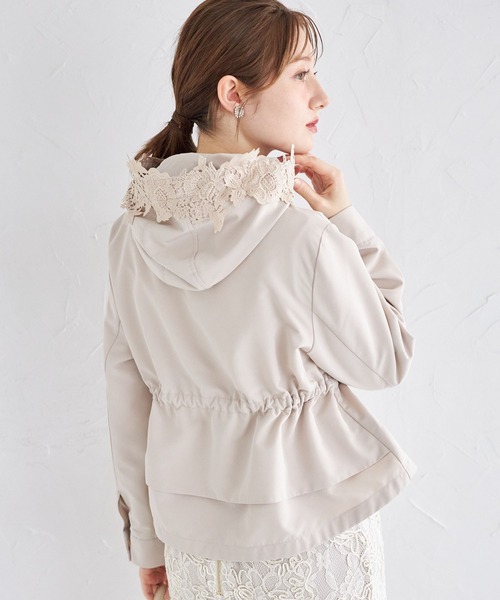 tocco closet（トッコ クローゼット） パーカー バックフリル付き