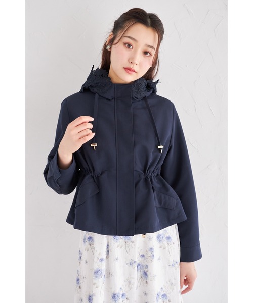 tocco closet（トッコ クローゼット） パーカー バックフリル付き