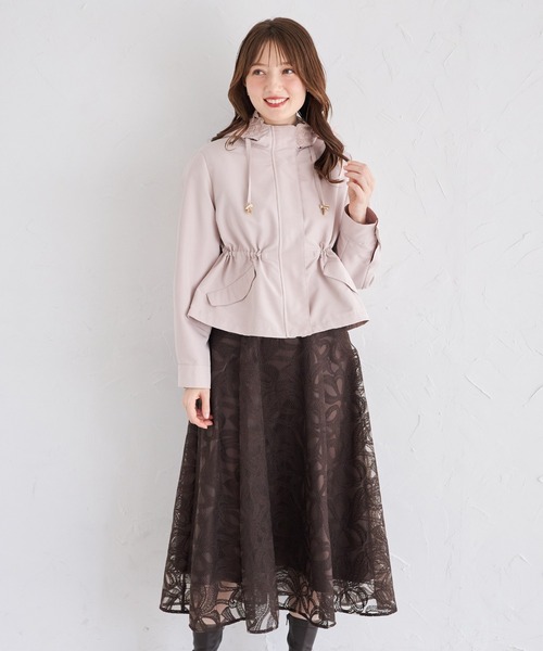tocco closet（トッコ クローゼット） パーカー バックフリル付き