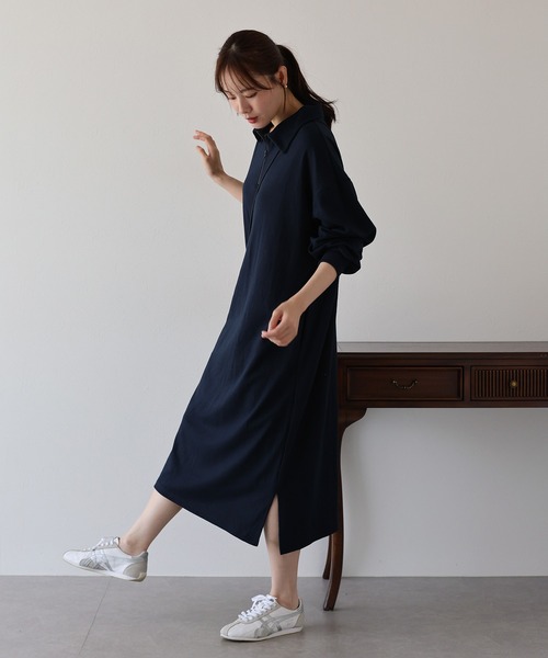 BLUEEAST（ブルーイースト） ワンピース ハーフジップスウェット