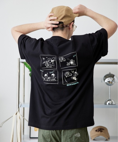 「kaoyorinakami」 半袖Tシャツ MEDIUM ホワイト メンズ_画像4