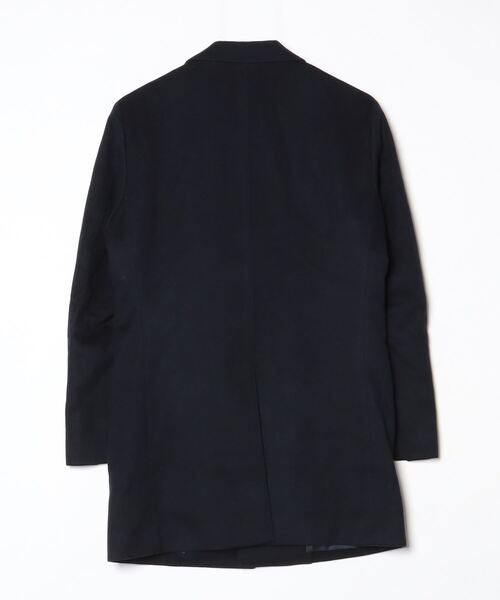 EDIFICE（エディフィス） チェスターコート 42 ネイビー メンズ