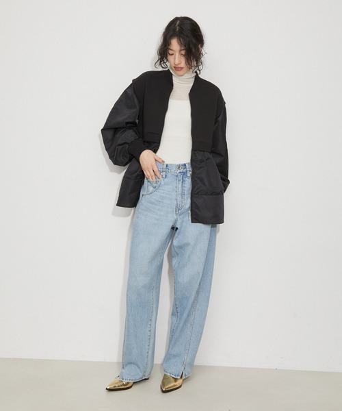 ADAM ET ROPE'（アダムエロペ） ブルゾン FREE ブラック レディース