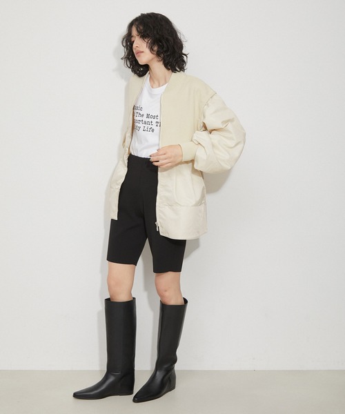 ADAM ET ROPE'（アダムエロペ） ブルゾン FREE ブラック レディース