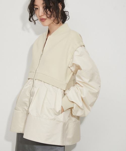 ADAM ET ROPE'（アダムエロペ） ブルゾン FREE ブラック レディース