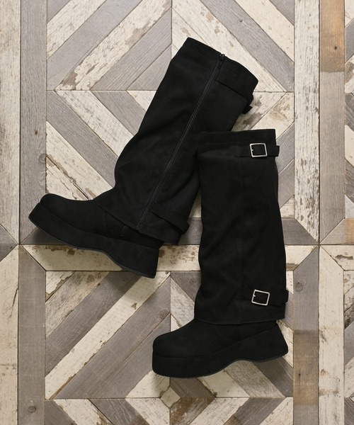 Honeys（ハニーズ） ブーツ 2wayカバーブーツ レディース