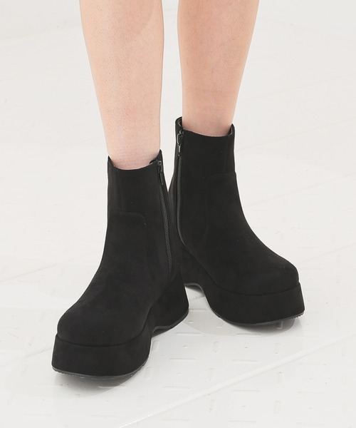 Honeys（ハニーズ） ブーツ 2wayカバーブーツ レディース